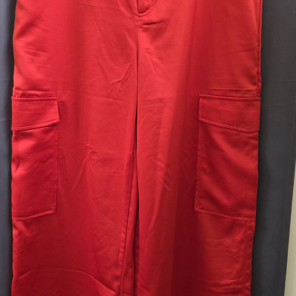 Red Cargo Pants